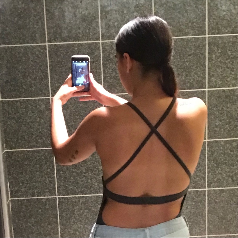 Gray bodysuits